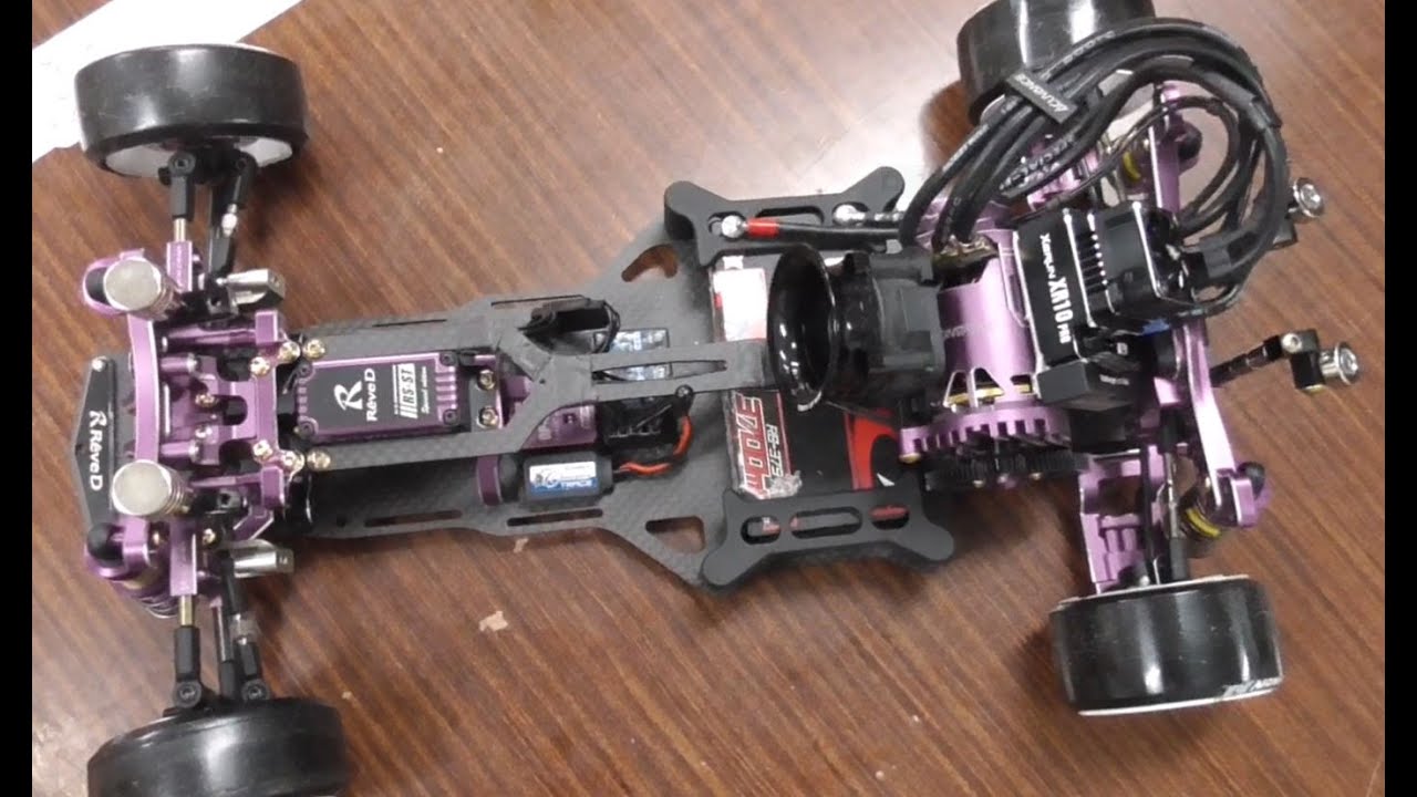 Yokomo RCラジコン YD-2sxⅡ改sxⅢ パープルフルカスタム Yokomo RC