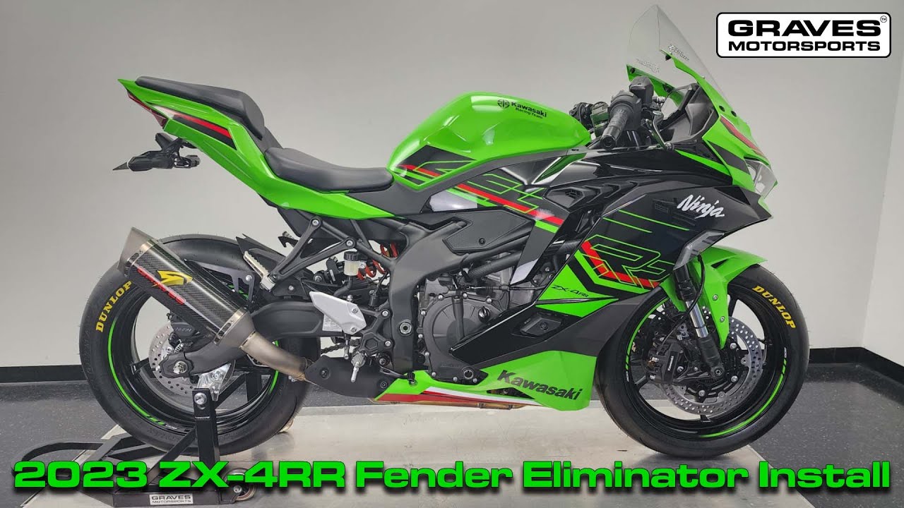 Graves Fender Eliminator Kit Kawasaki Ninja ZX-4R / ZX-4RR 2023