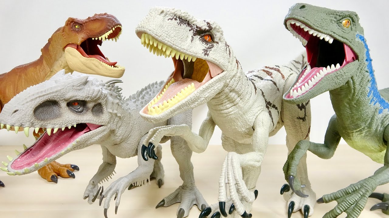 新品 マテル ジュラシックワールド スーパービッグ! アトロキラプトル