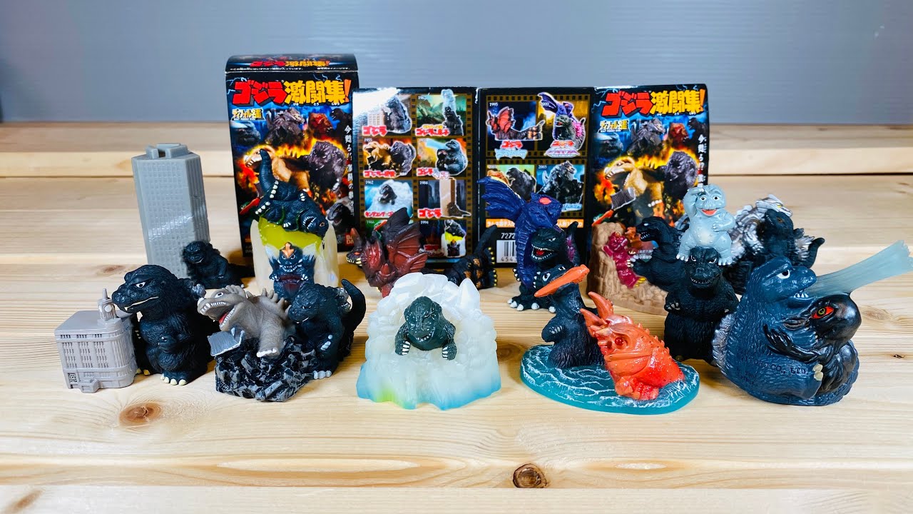 GODZILLA】ついにやります バンダイ ゴジラ激闘集！ デフォルメ名鑑