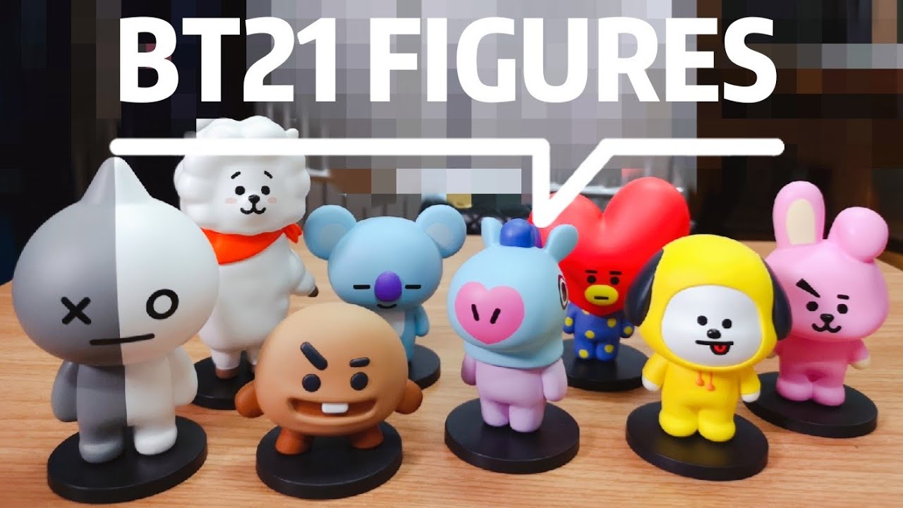 BT21 FIGURES @ LINE STORE IN HARAJUKU EP.92 - YouTube