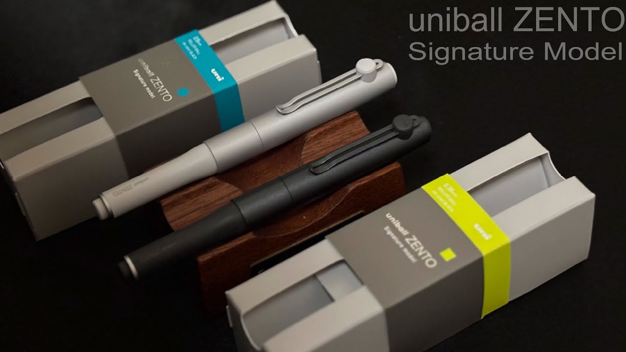 ユニボール ゼント シグニチャーモデル ボールペン｜uniball ZENTO