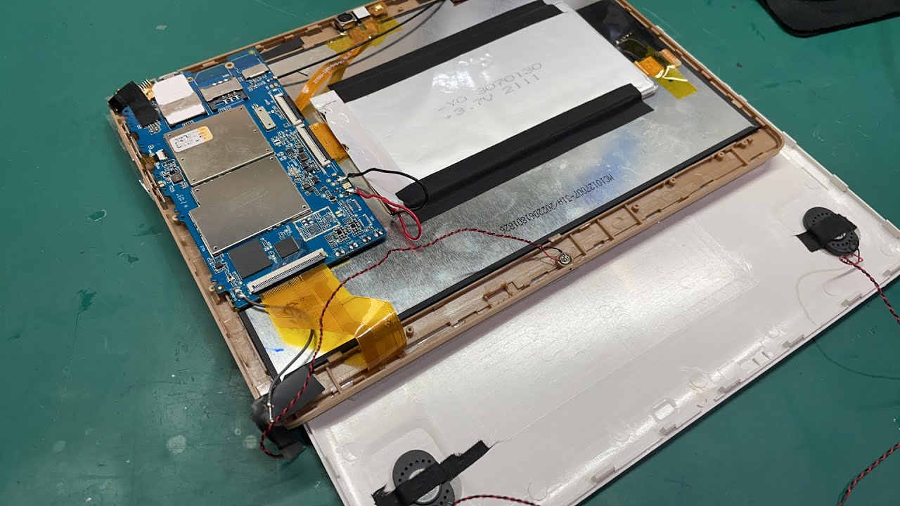 中華☆高コスパ激安Android 10.1 タブレット 分解組み立て修理 - YouTube