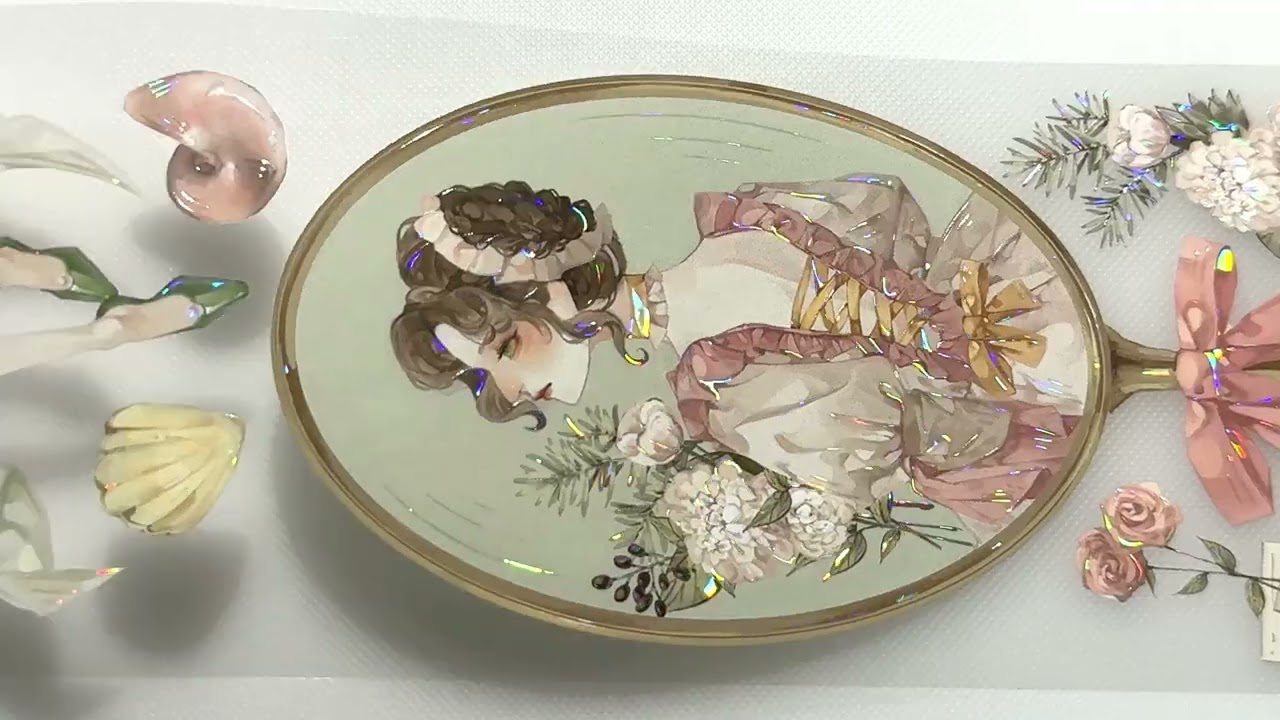 ショップ 【8699】海外 マステ 5m巻売り 貝殻光カッティングテディベア