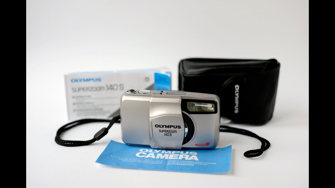 Olympus SuperZoom 140S camera 35mm film - YouTube