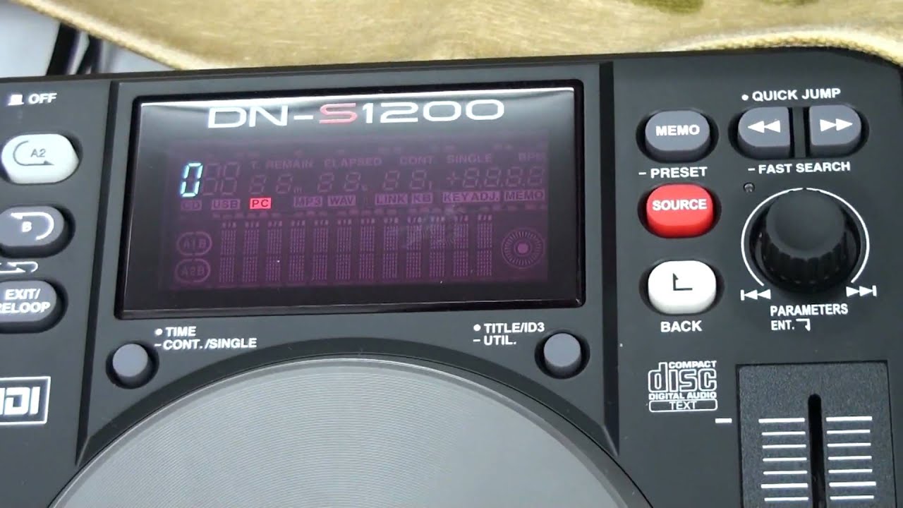 デノン DN-S1200 CDJ 2台セット 説明書付き デノン DN-S1200 CDJ 2台