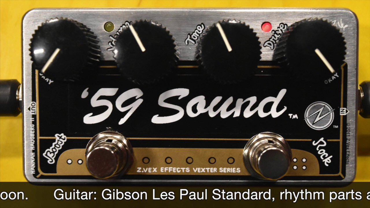 Z.VEX '59 Sound - 1959年製の名機ギターアンプ「Fender BASSMAN」の