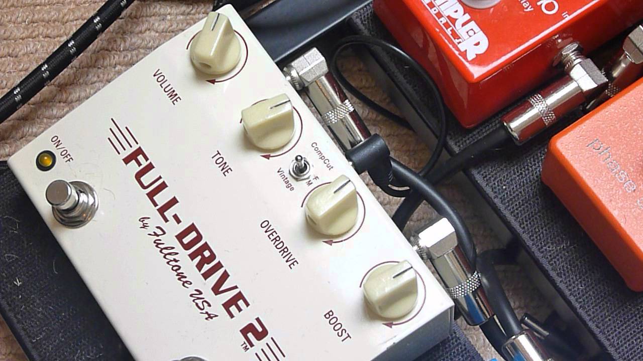 Fulltone Fulldrive 2 Limited Edition Custom Shop (White) DEMO