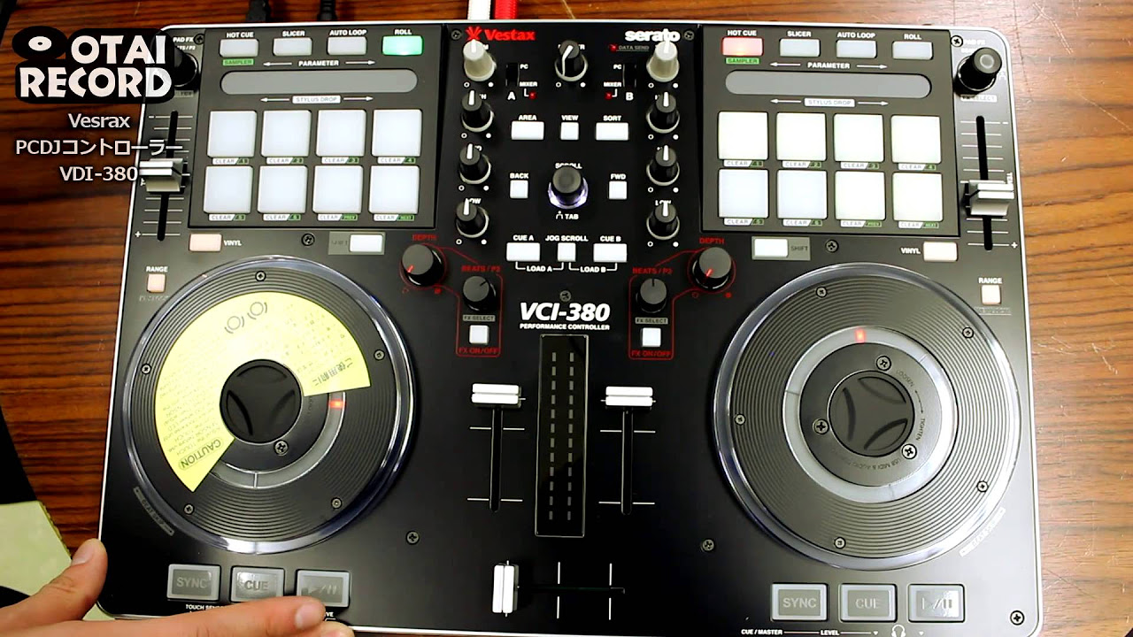 ロネル Vestax VCI-380 Amazon | Vestax DJコントローラー VCI-380