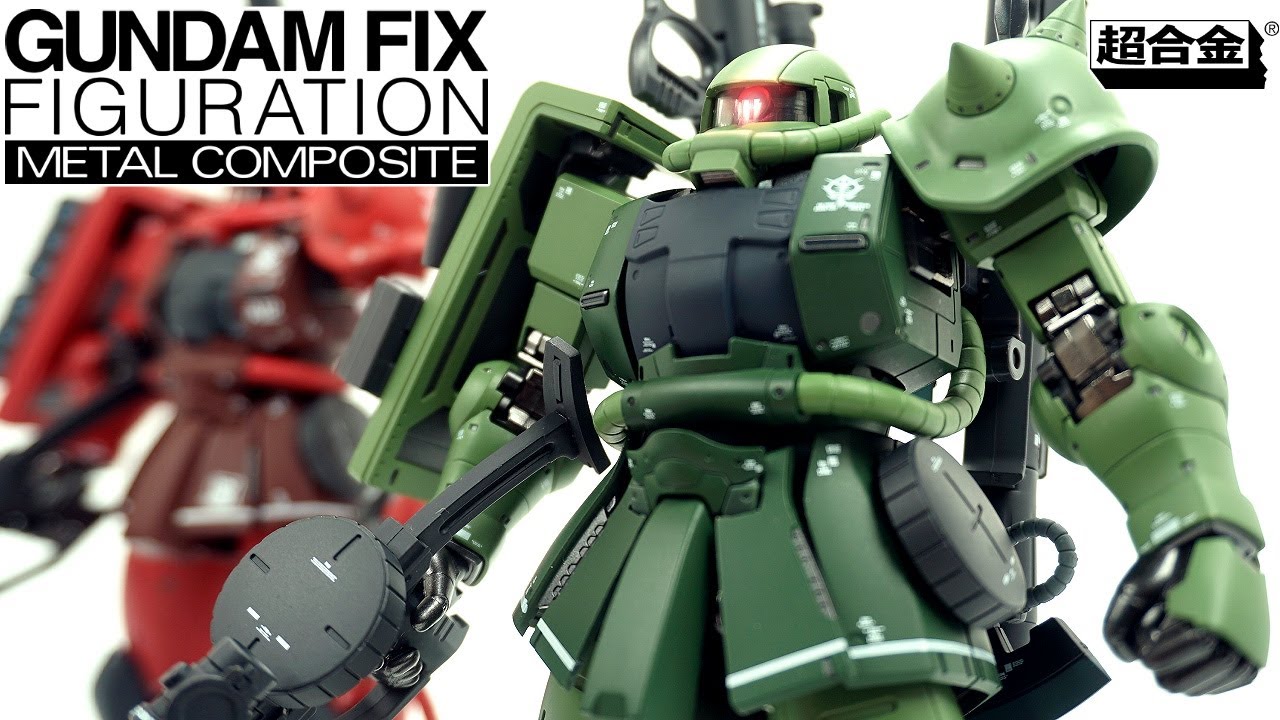 🔴[Super Alloy] GUNDAM FIX FIGURATION METAL COMPOSITE/MS-06C ZAKU