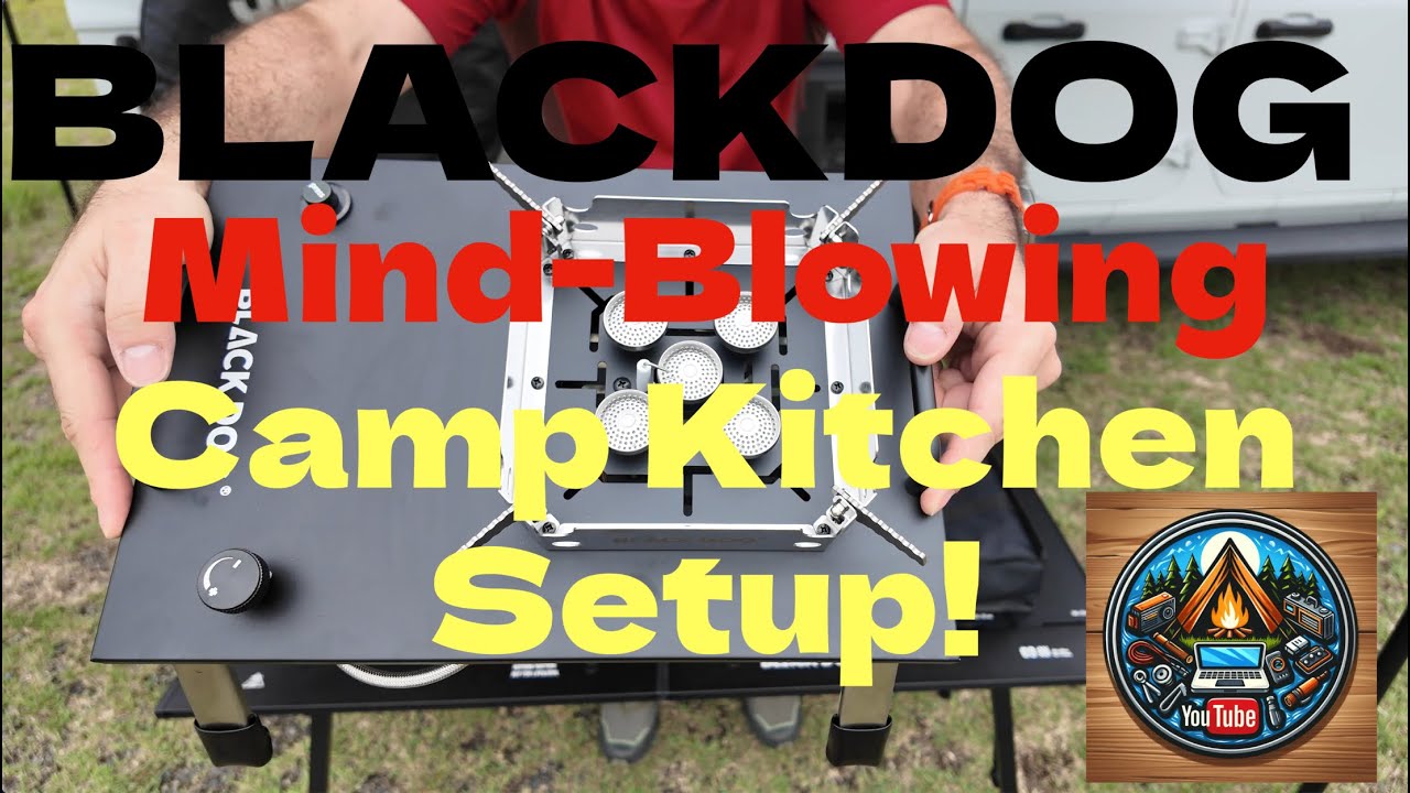 Mind-Blowing Naturehike BlackDog Camp Kitchen Setup! - YouTube