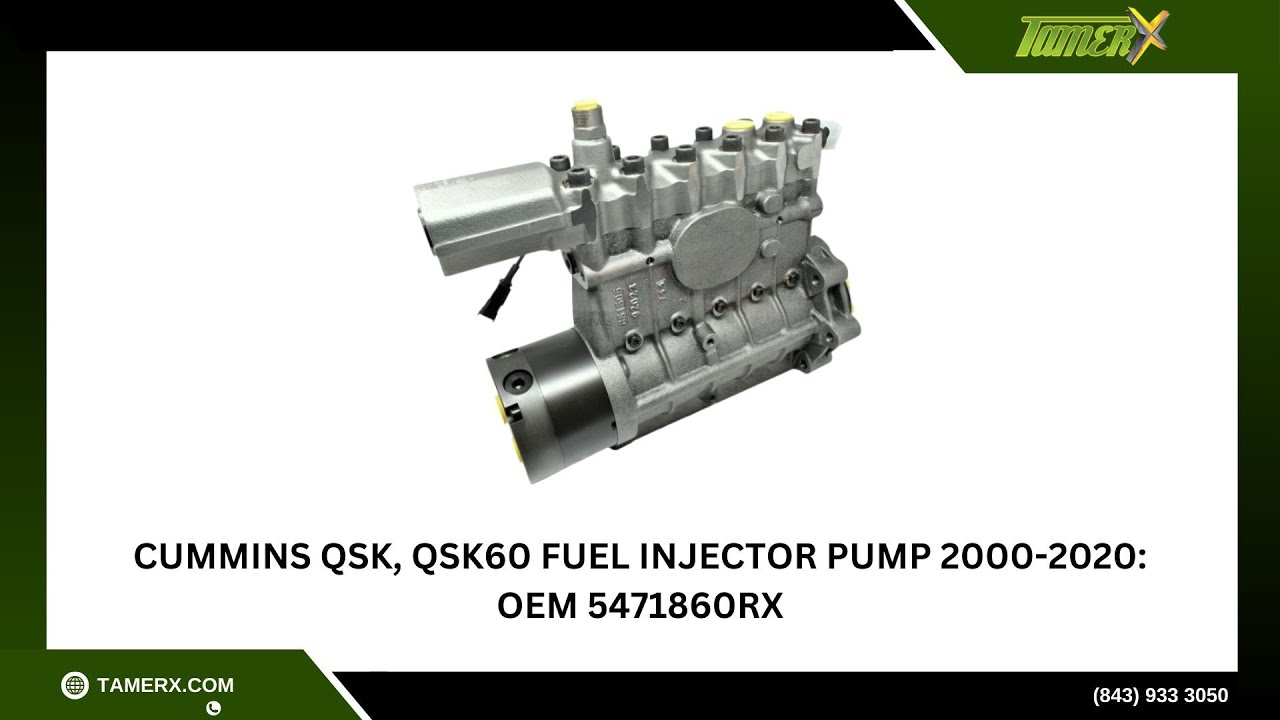 Cummins QSK Fuel Injector Pump | 2000-2020 | 5471860RX