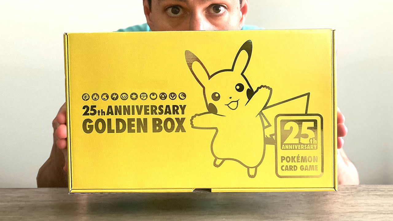 Amazon産】ポケモン 25th Anniversary ゴールデンボックス Amazon産