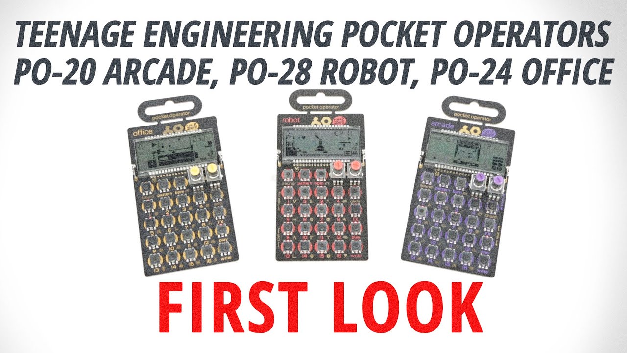 teenage engineering PO-20 Pocket Operator Arcade 010.AS.020 B&H