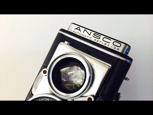 Ansco Automatic Reflex :: Medium Format TLR Cameras - YouTube