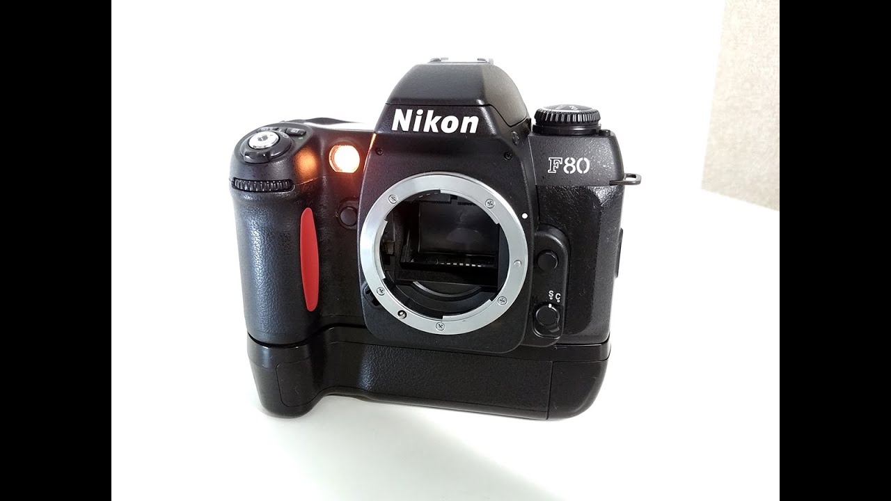 NIKON F80S SLR Film Camera with MB-16 Battery Pack - YouTube