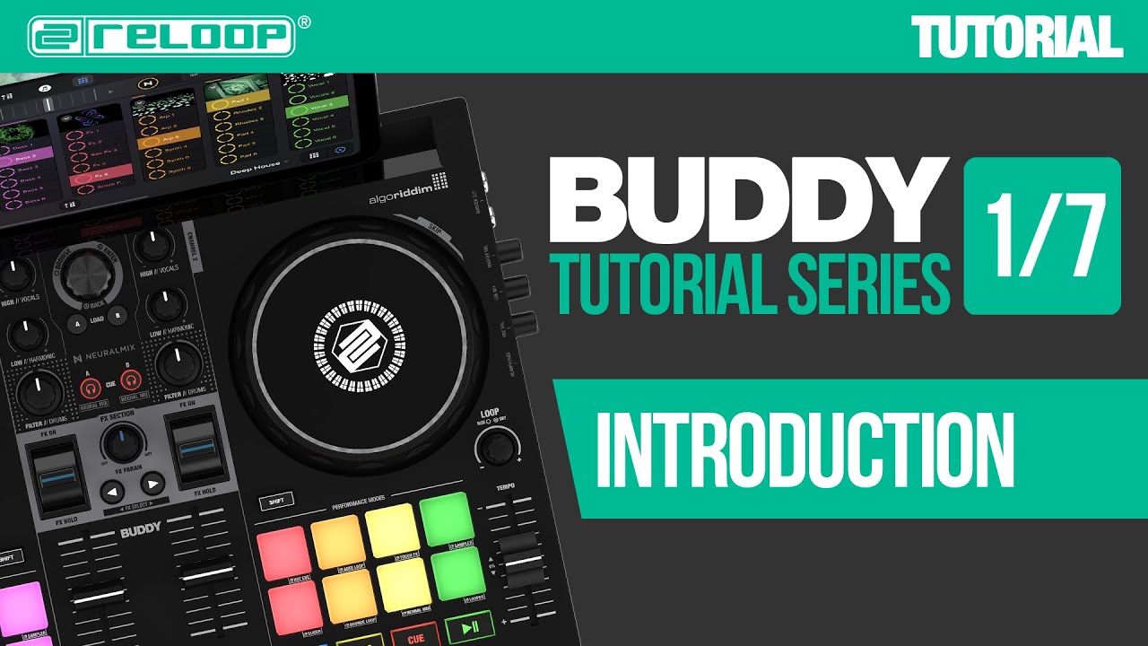 reloop BUDDY audio-technicalヘッドホン付き
