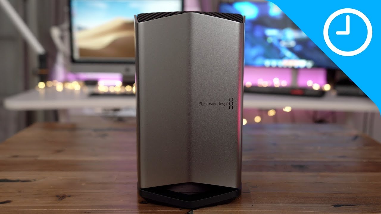 Review: Blackmagic eGPU Pro - is it worth $1200? - YouTube