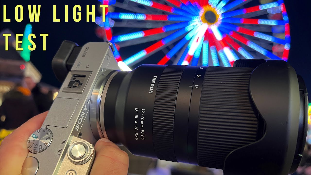 Sony A6100 & Tamron 17-70 F2.8 I Handheld Low Light Video Test I