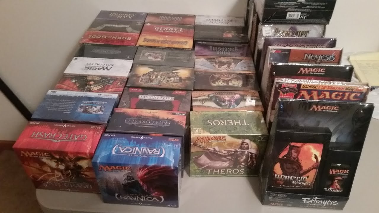 Most Complete Magic The Gathering Fat Pack Collection? - YouTube
