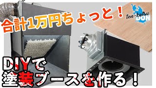自作塗装ブース Panasonic ファン付き ジャンク 2025年最新】塗装
