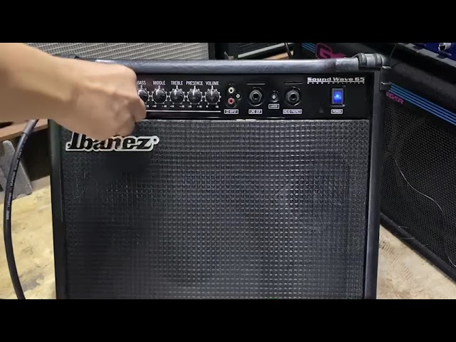ตู้เบส Ibanez Sound Wave 65 Bass Amplifier - YouTube