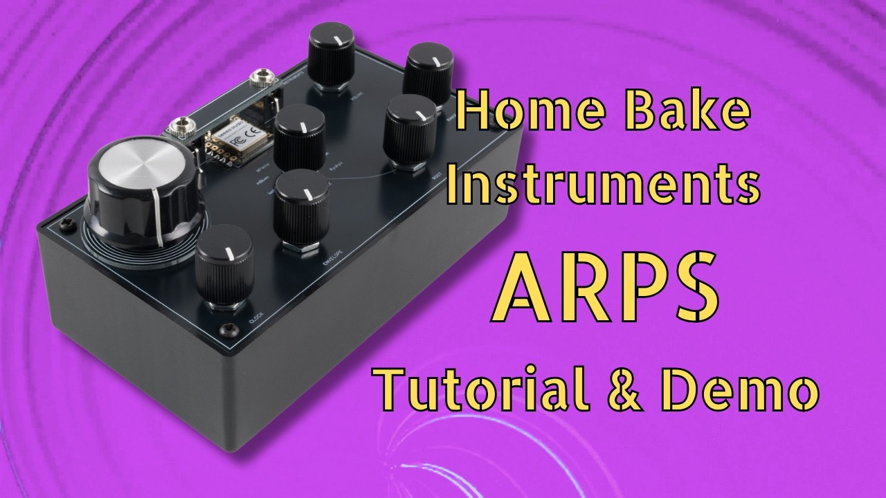 Home Bake Instruments ARPS: Build beautiful generative melodies