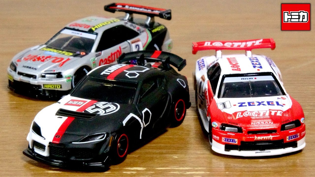 トミカ グランプリサーキット4台セット オリジナルデカール トミカ