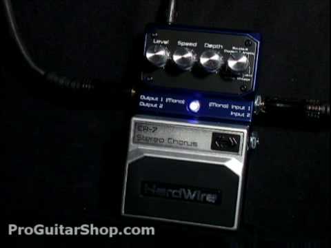 Hardwire CR-7 Stereo Chorus - YouTube