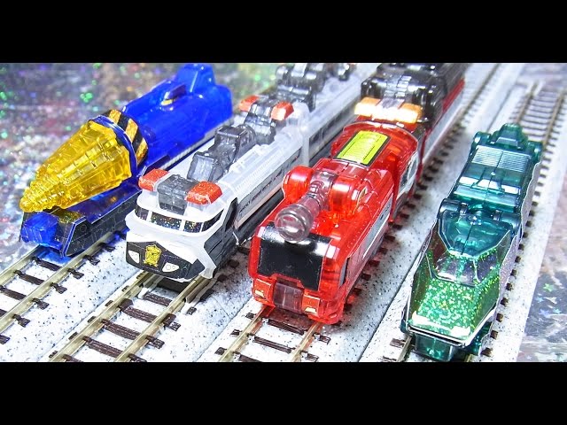 トッキュウジャー】ミニプラ レインボークリアSP 武装烈車 Rainbow