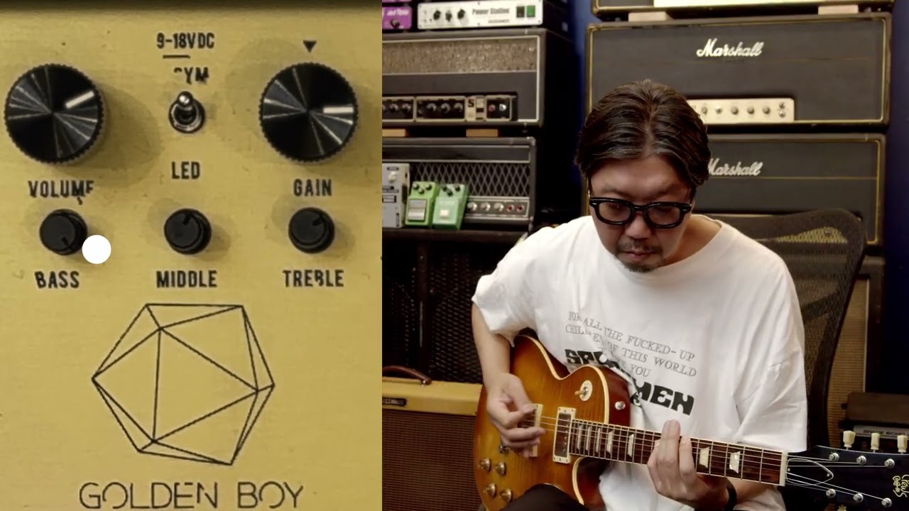 ミニバージョン] Jackson Audio GOLDEN BOY MINI - YouTube