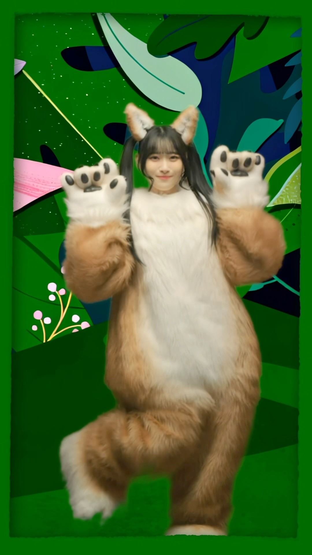 ラブソングに襲われる 」オオカミver.🐺🩷 #イコールラブ #イコラブ