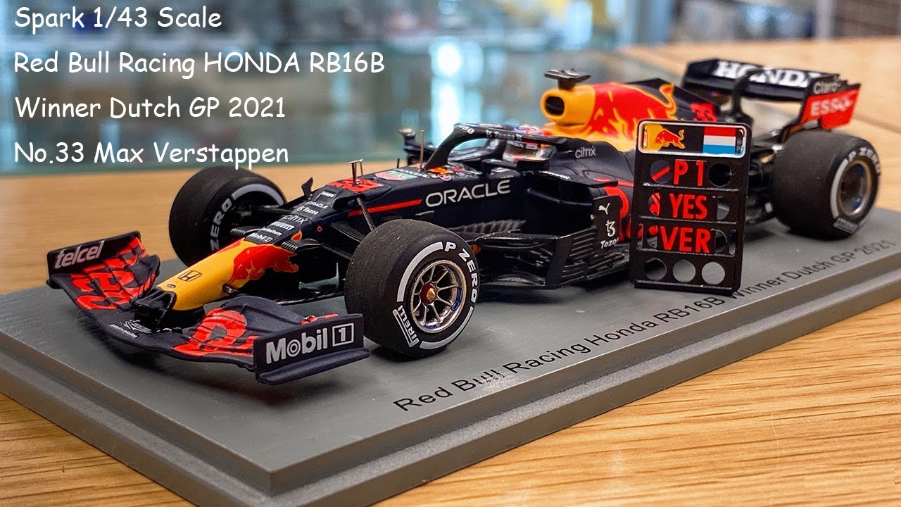 スパーク F1 レッドブル RB16B 1/43 No.33 フェルスタッペン Spark