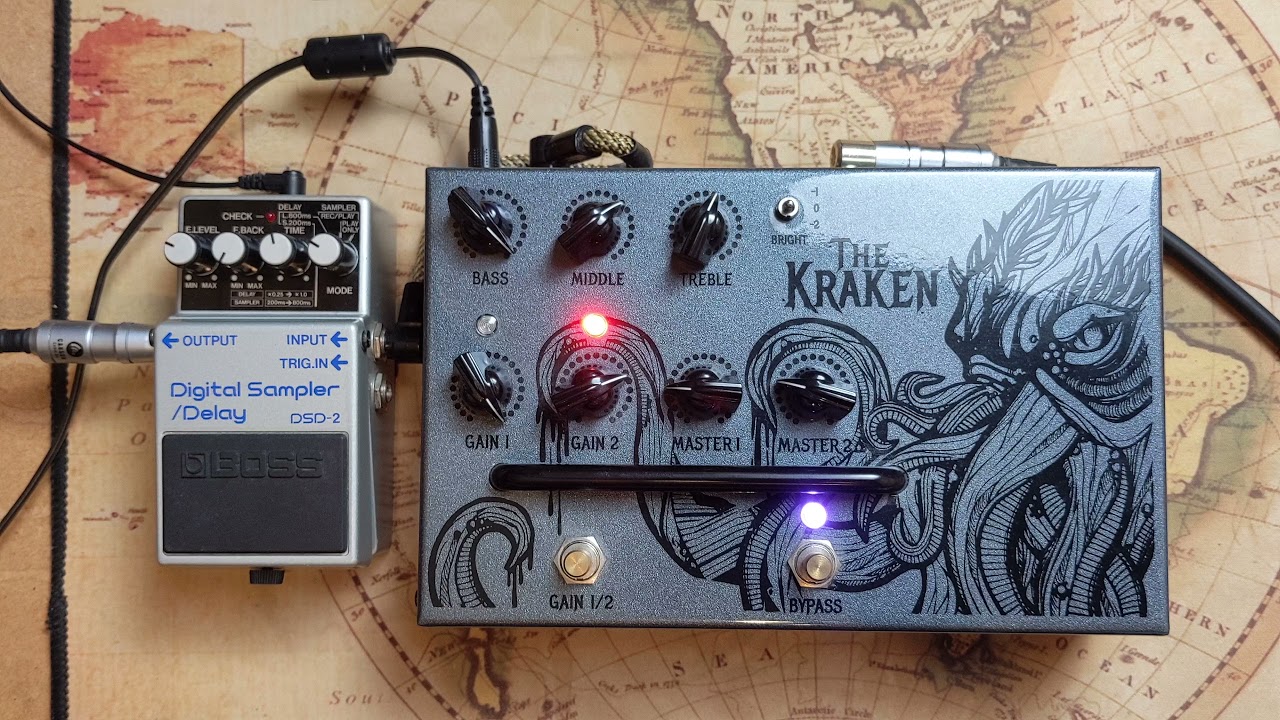 Boss DSD-2 Digital Sampler / Delay - YouTube