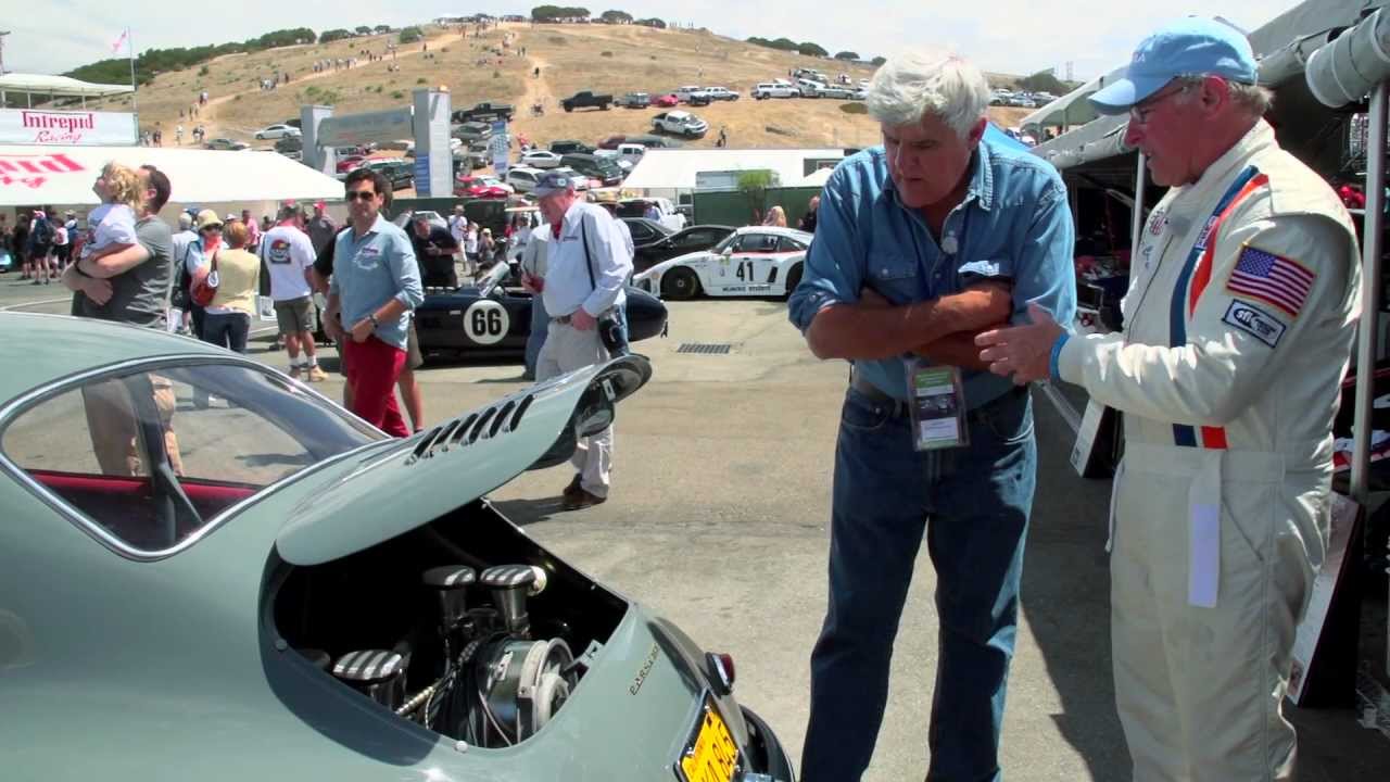 Laguna Seca Raceway: 1959 Porsche 356A - Jay Leno's Garage - YouTube