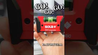 ソラ コンパクト水平器 ベルトクリップホルダー付き GO! magnetic