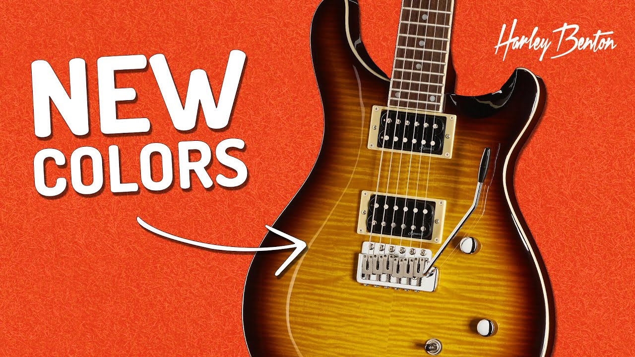 Harley Benton - CST-24 Vintage Sunburst - NEW COLORS! - YouTube