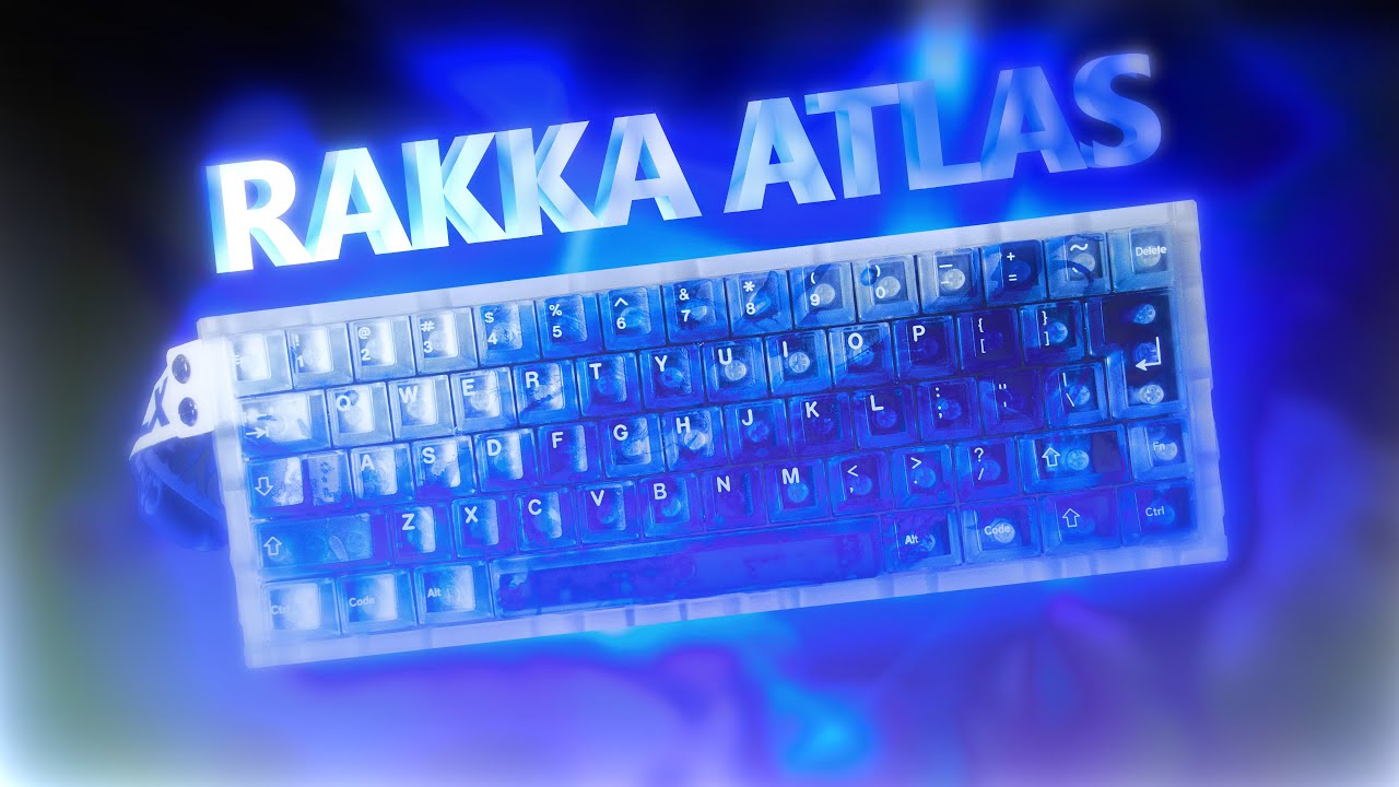 RAKKA 60 ATLAS / low latency algorithm / double pcb design / split