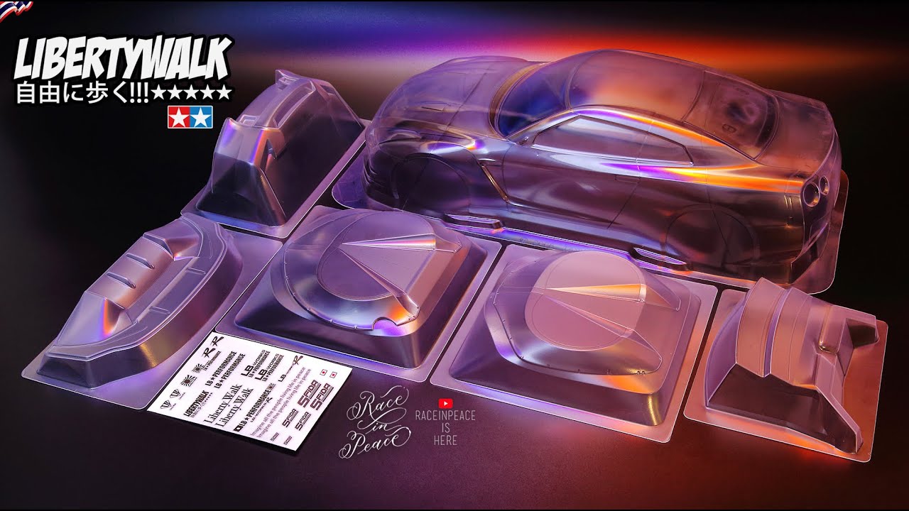 値下げ可能】SFIDA LB☆WORKS R35 GT-Rボディキット1/10 TAMIYA 1/10