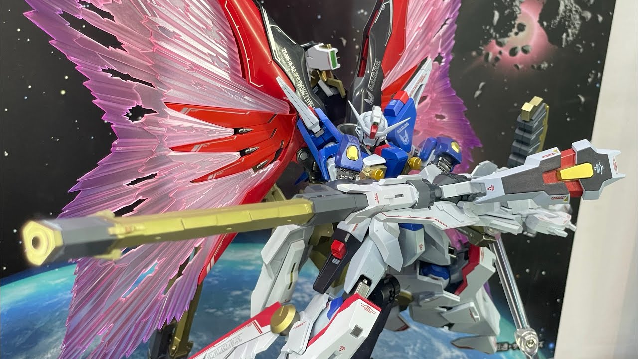 lrobot魂 デスティニーガンダムspecⅡ、光の翼、ゼウスシルエット