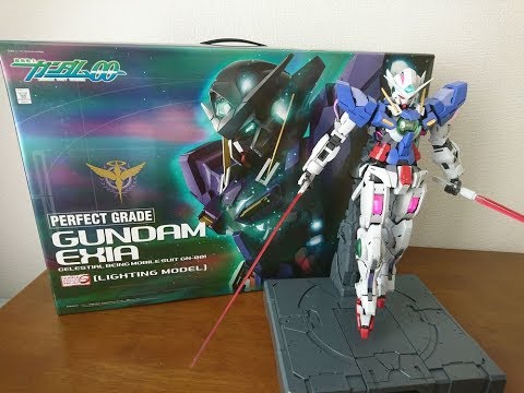 Ultimate Exia) PG 1/60 Gundam Exia (LIGHTING MODEL) Review - YouTube