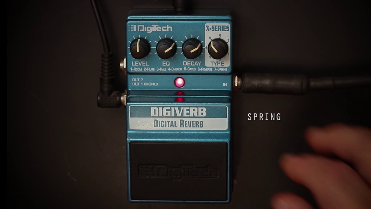Digitech Digiverb - Demo - YouTube