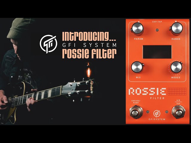 Demos in the Dark // GFI System Rossie Filter // Guitar Pedal Demo
