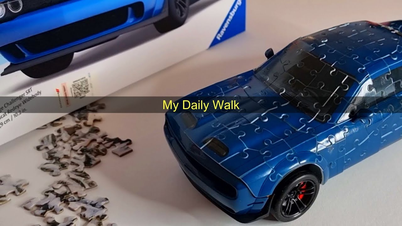 Dodge Challenger SRT-3D Puzzle - YouTube
