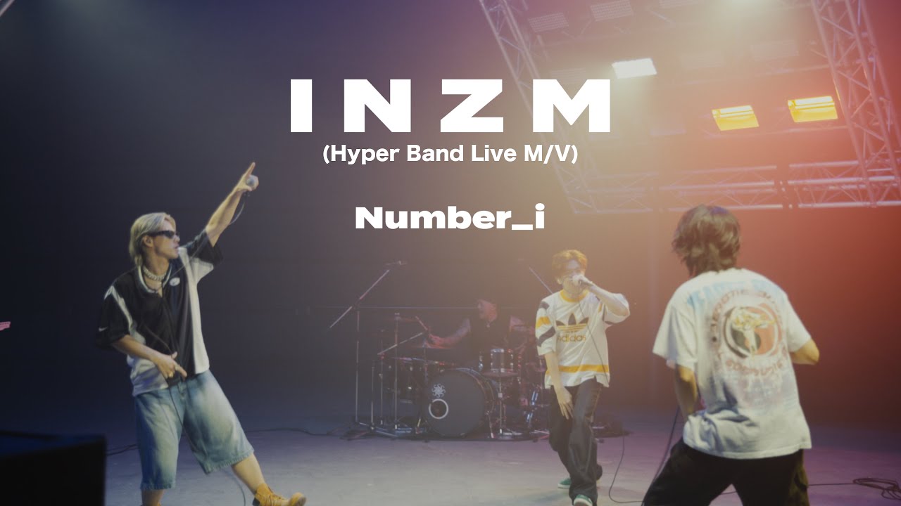 Number_i - INZM (Hyper Band Live M/V) - YouTube