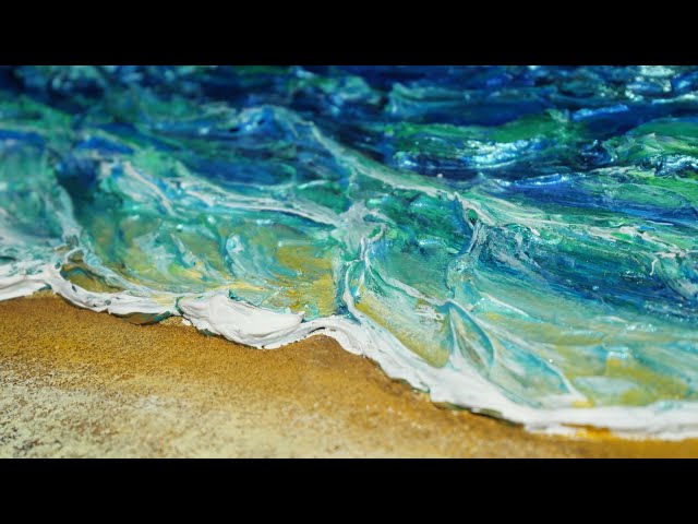 絵画「朝しずか」熱海 真作 F4 1984 油絵 油彩画 風景画 アート 絵画