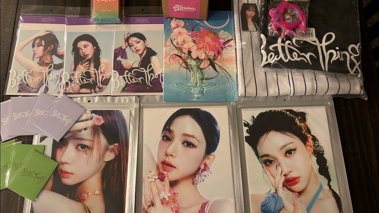 aespa カリナ Better Things 野球ユニフォーム トレカ ブランド