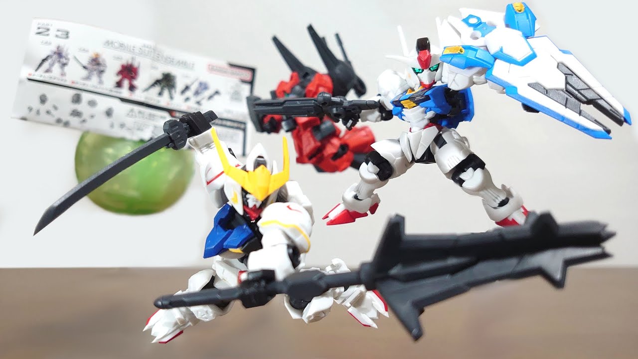 Bit-on form can also be reproduced!) Gashapon MOBILE SUIT ENSEMBLE