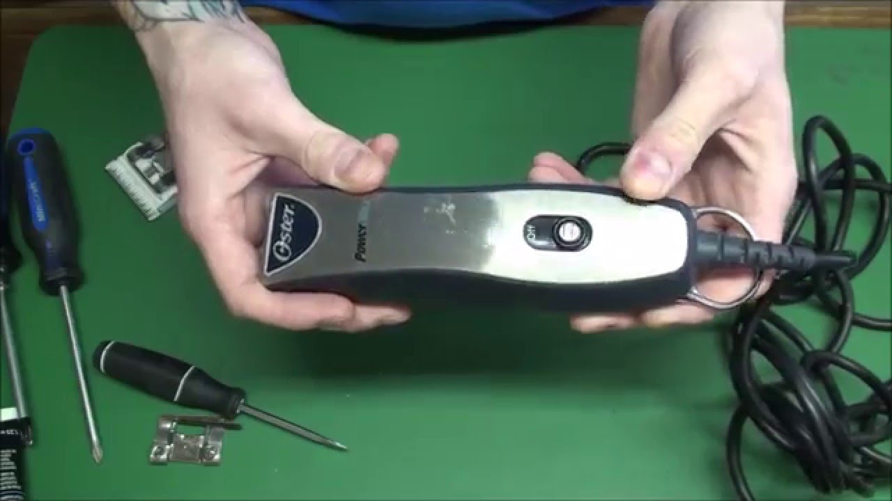 Oster PowerMax Clipper Repair - YouTube