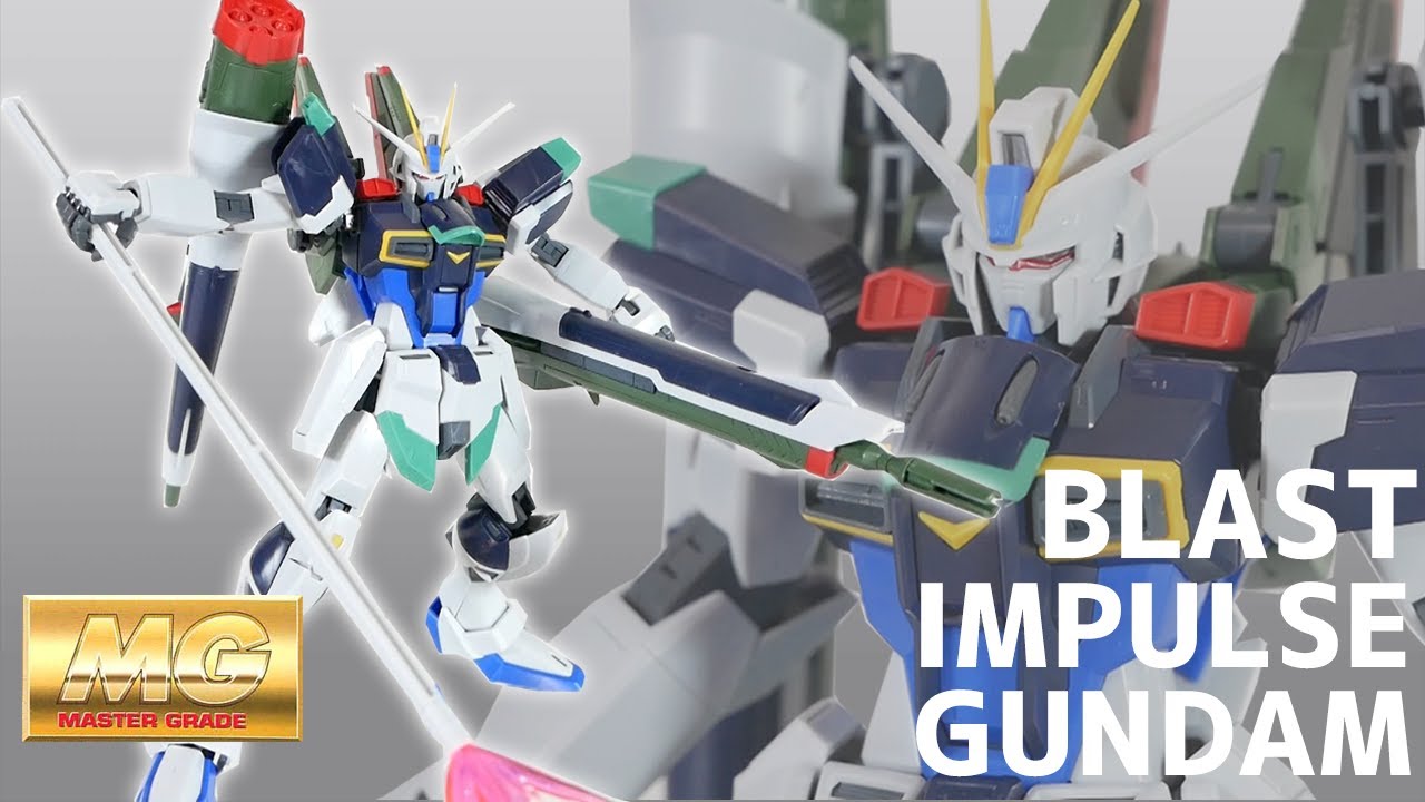 MG 1/100 ブラストインパルスガンダム 開封・素組レビュー！BLAST